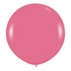 Шар (24''/61 см) Розовый, пастель